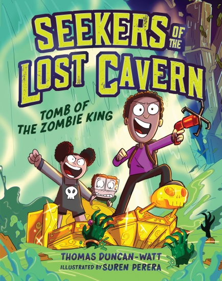 Seekers of the Lost Cavern — cover