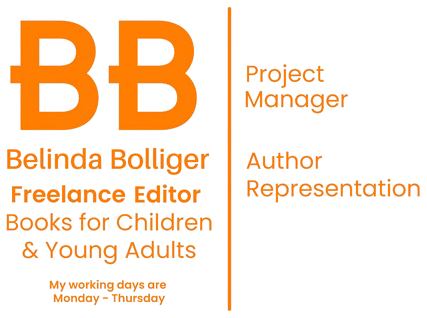 Belinda Bolliger — freelance editor, books for children and young adults; project manager and author representation.